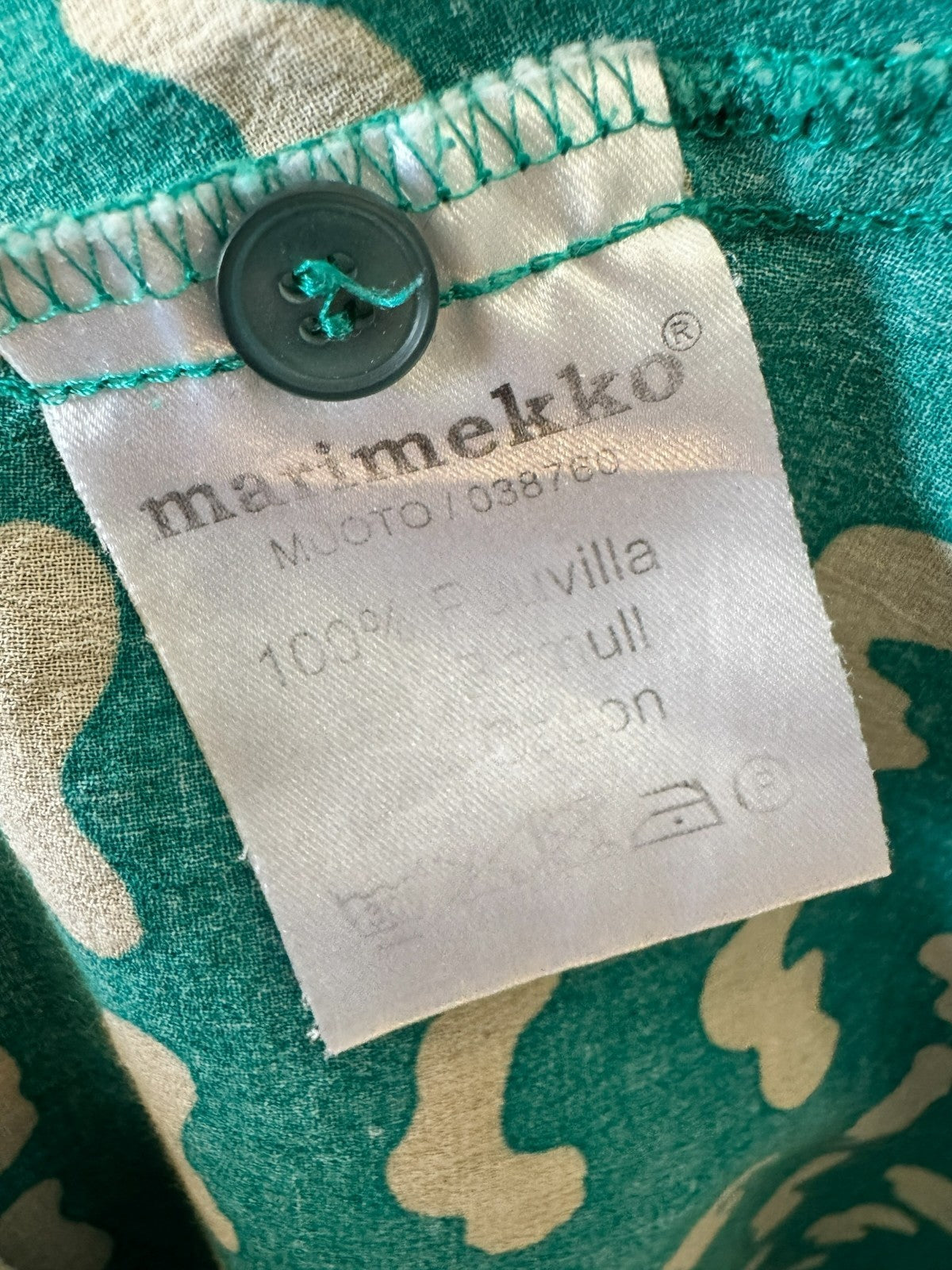 Teal Abstract Print Tunic