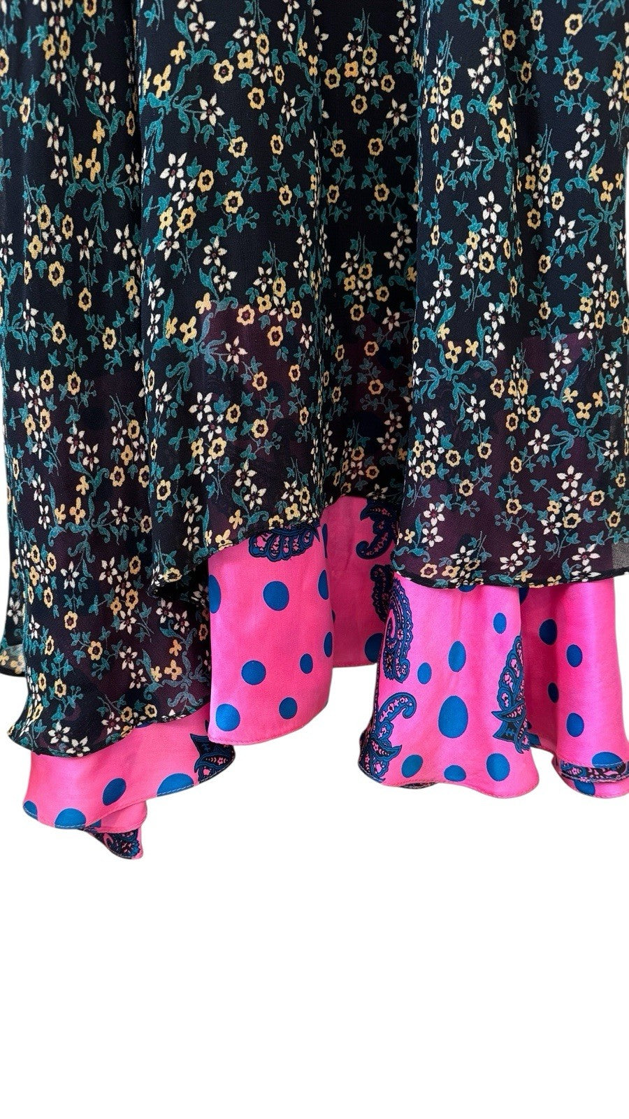 Floral Paisley Midi Dress