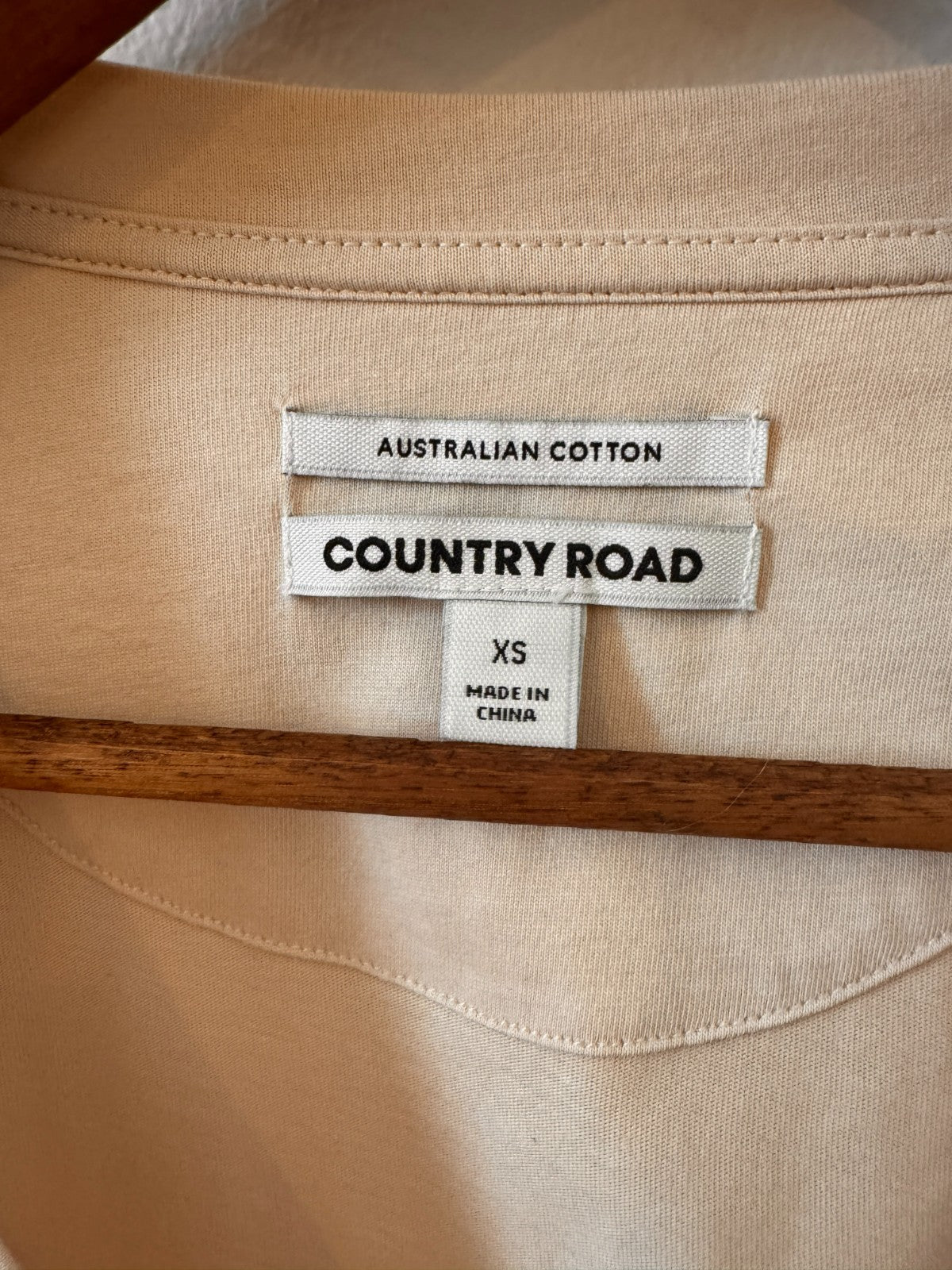 Australian Cotton V Neck Tee