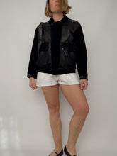 Load image into Gallery viewer, Leather and Suede Jacket
