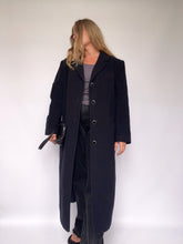 Load image into Gallery viewer, Navy Tailored Coat
