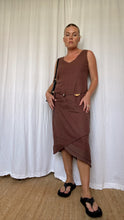 Load image into Gallery viewer, Chocolate Linen Dress
