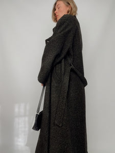 Tweed Maxi Coat