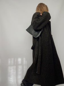 Tweed Maxi Coat