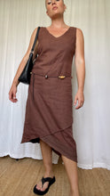 Load image into Gallery viewer, Chocolate Linen Dress
