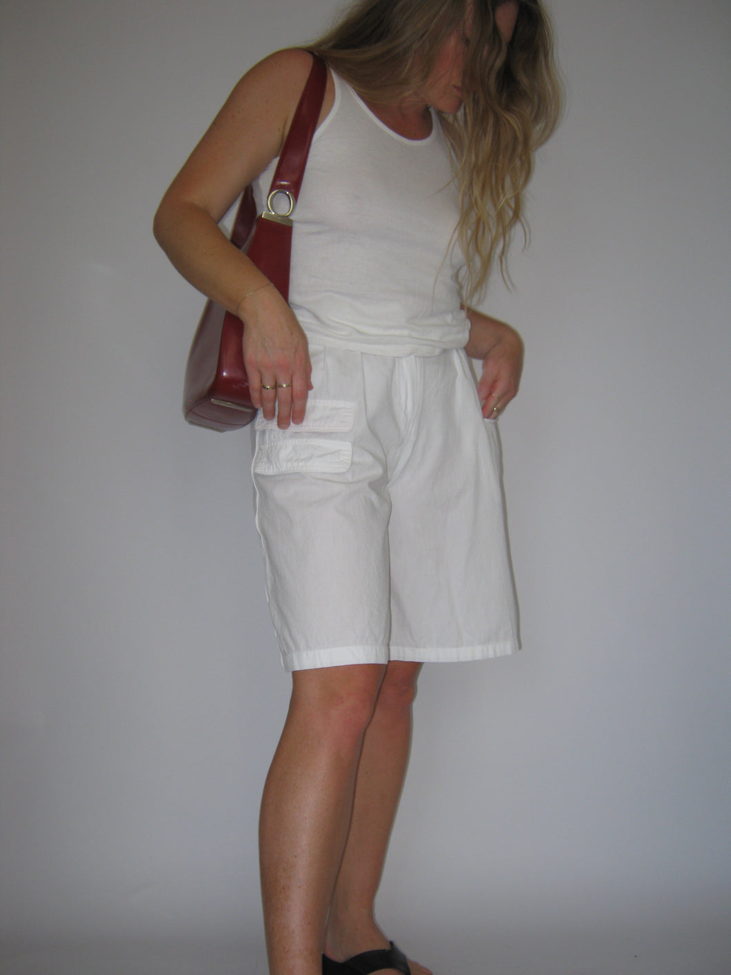 Cotton Highwaisted Shorts