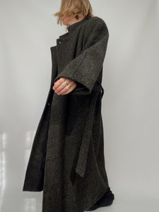 Tweed Maxi Coat