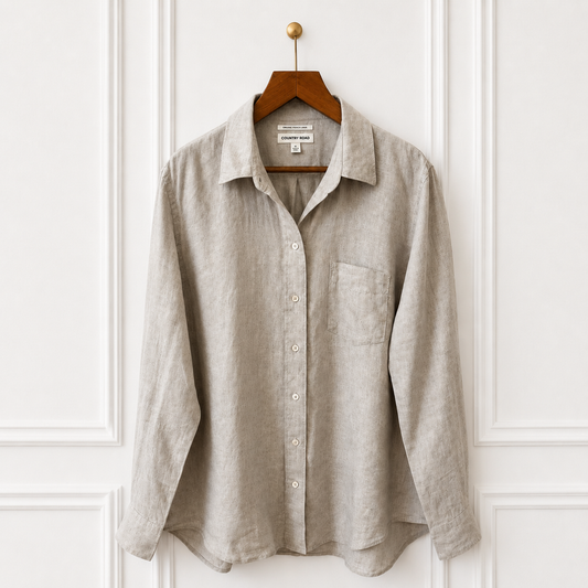 Organic French Linen Shirt
