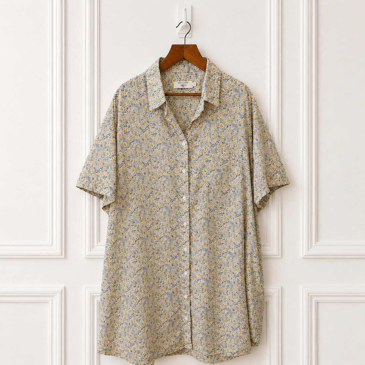 Liberty Floral Cotton Shirt Dress