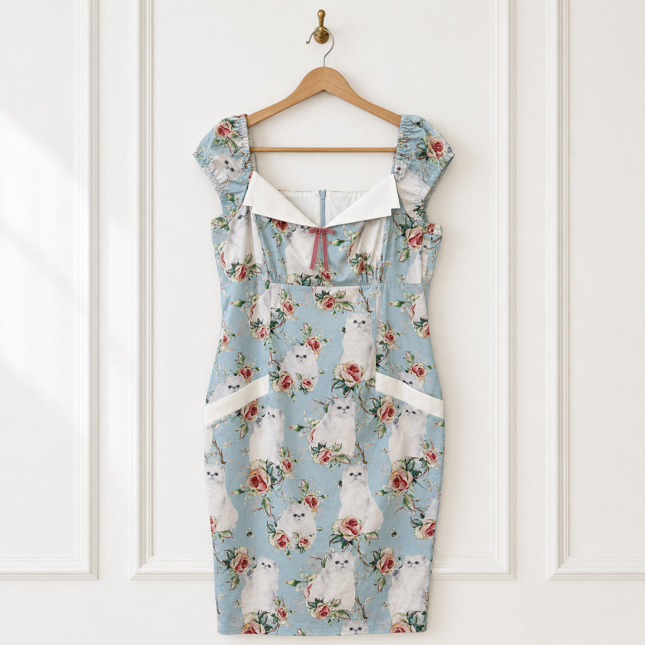 'Petals & Persians' Wiggle Dress