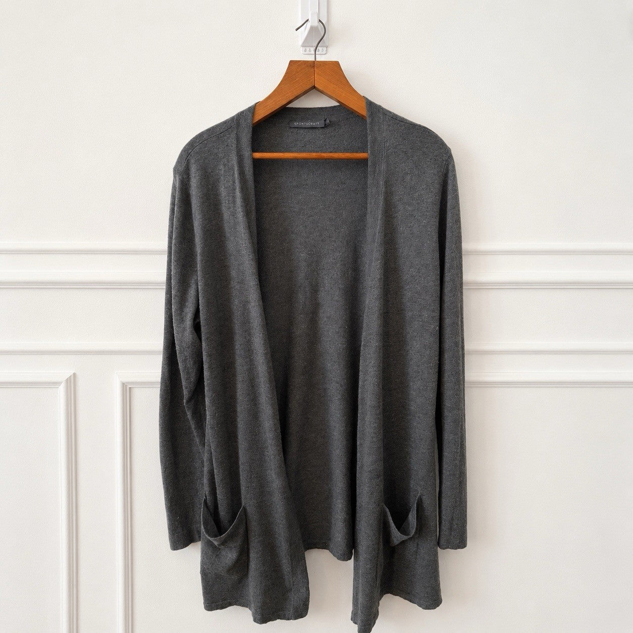Cashmere Silk Blend Waterfall Cardigan