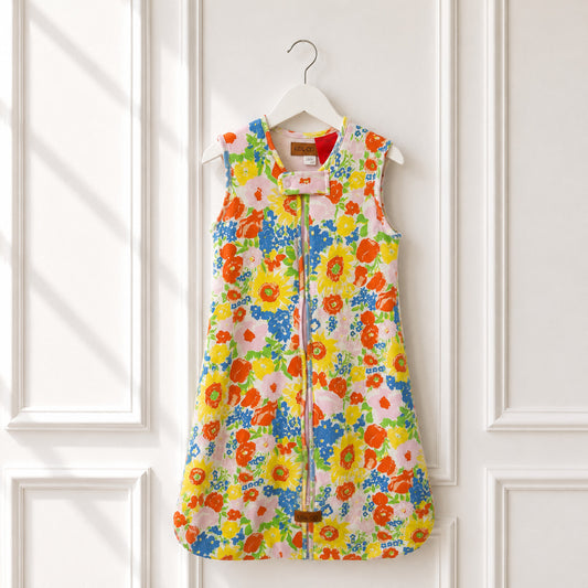 Organic Cotton Floral Sleep Sack