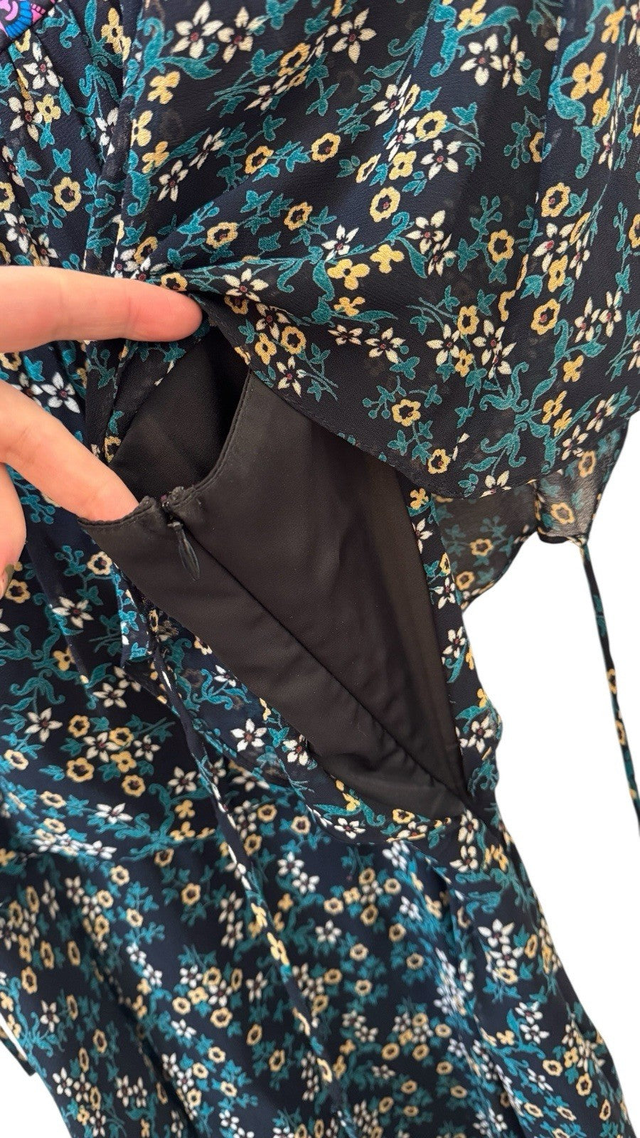 Floral Paisley Midi Dress