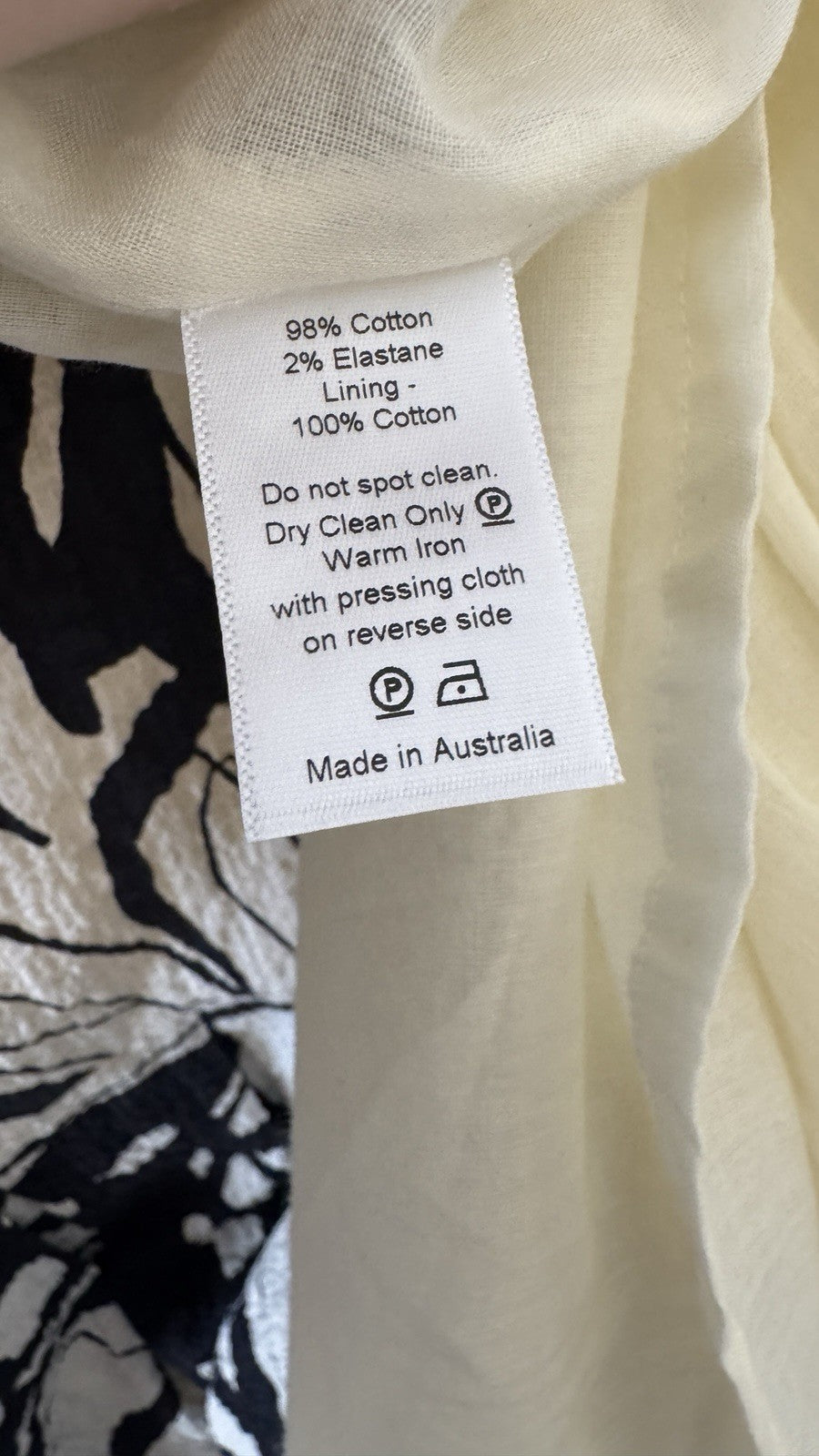 Abstract Print Midi Dress