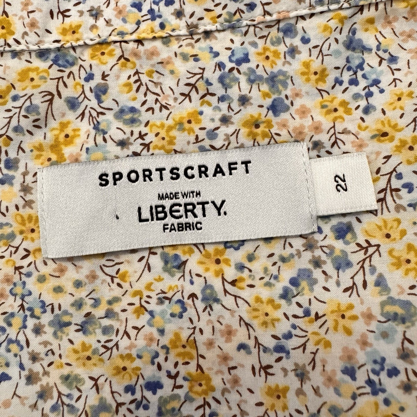 Liberty Floral Cotton Shirt Dress