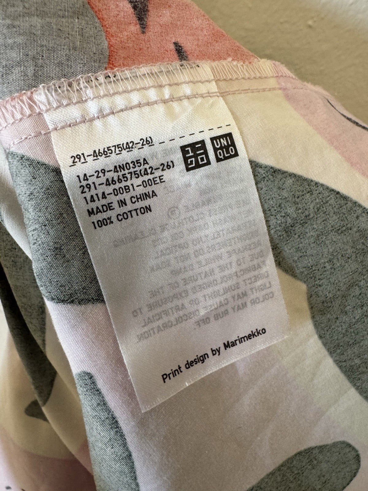 Marimekko Floral Cotton Midi Dress