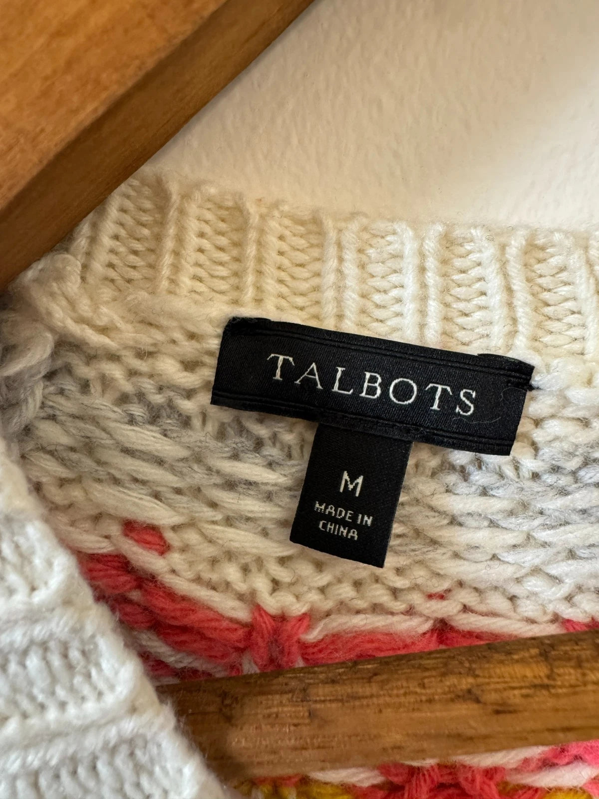 Fair Isle Wool Blend Knit Jumper