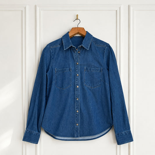 Classic Cotton Denim Shirt