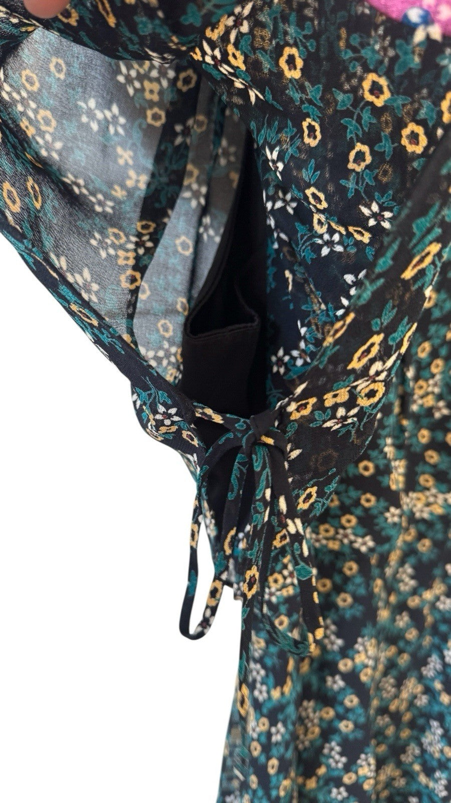 Floral Paisley Midi Dress