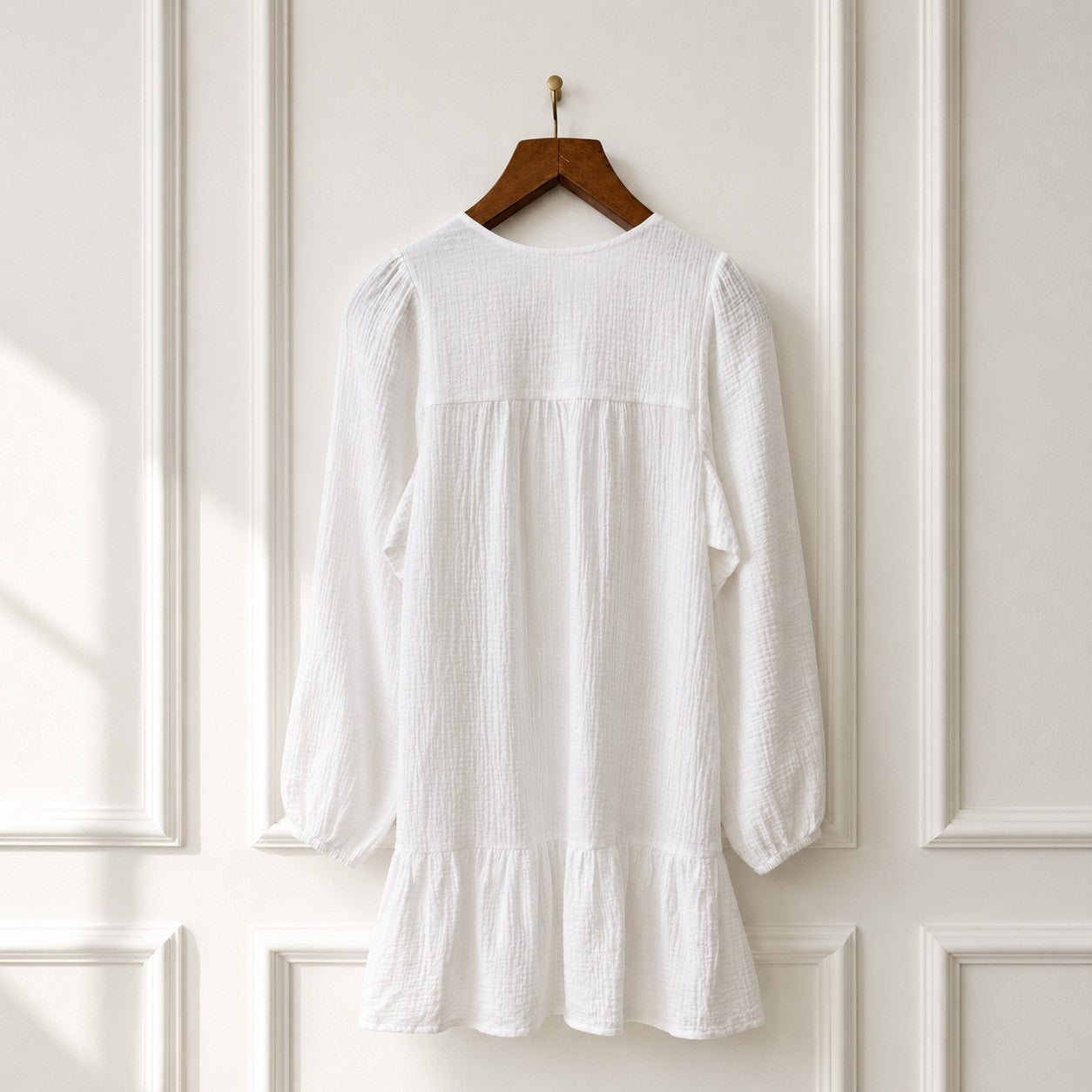 Remember Me Cotton Gauze Mini Dress