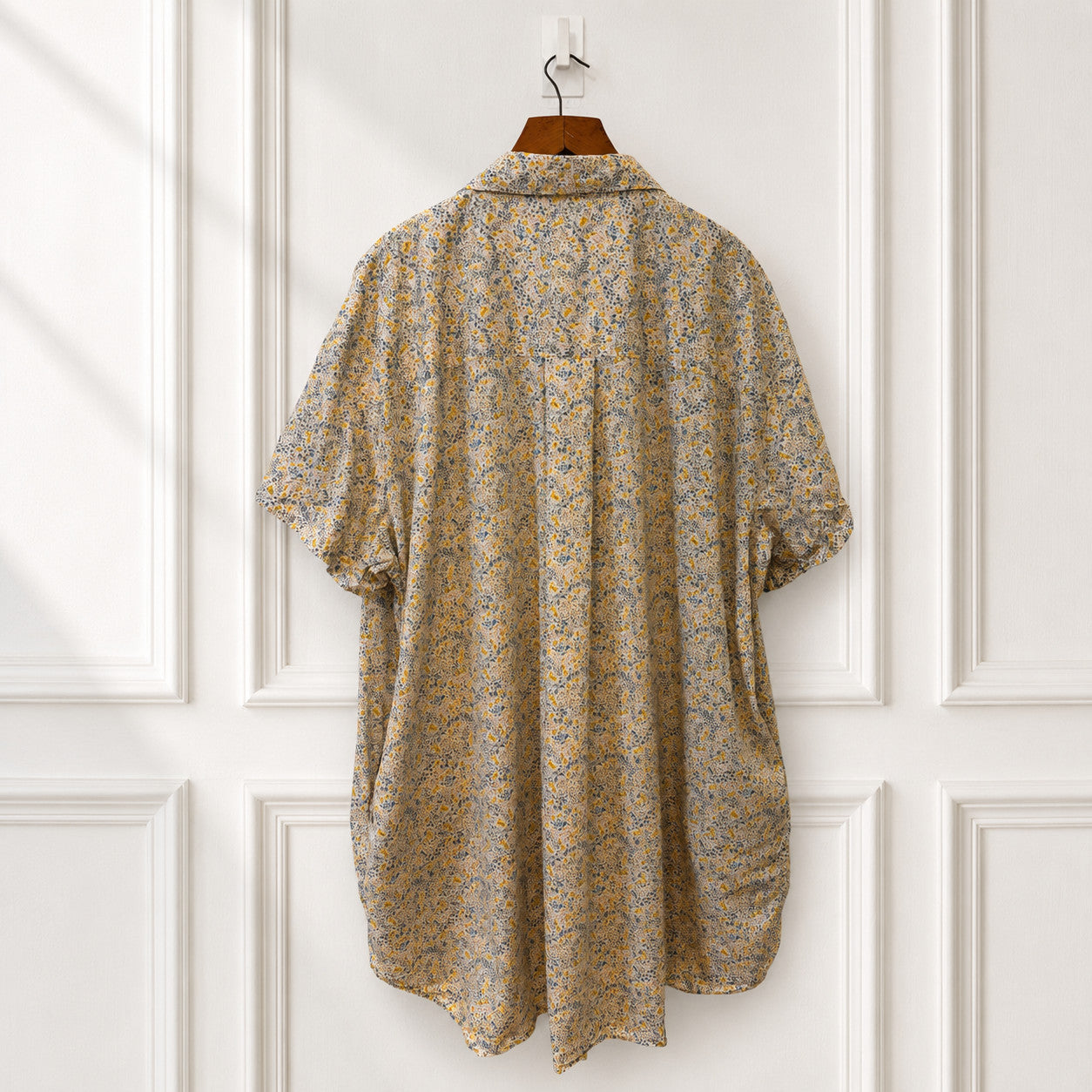 Liberty Floral Cotton Shirt Dress