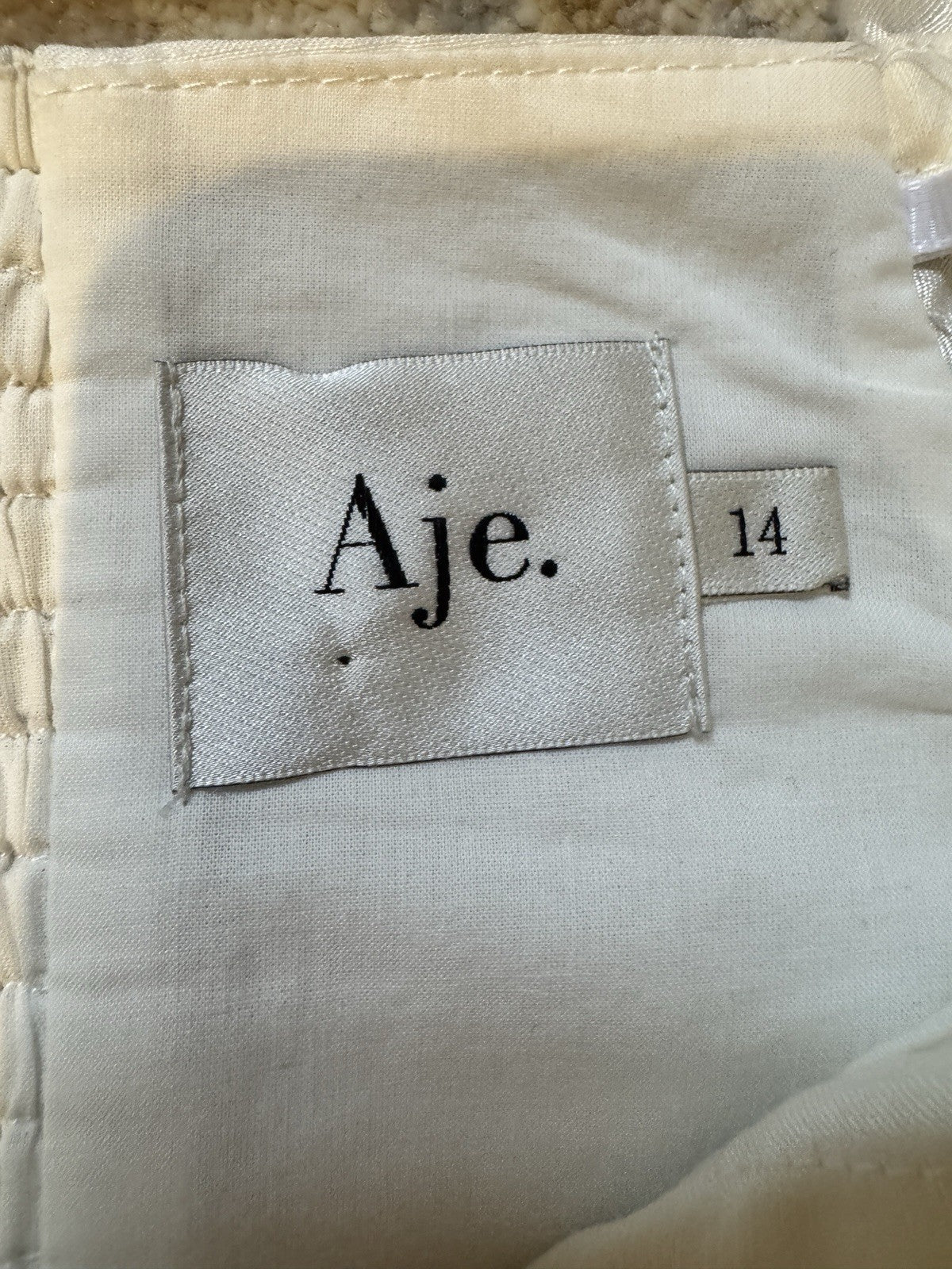 Ivory Linen Blend Puff Sleeve Crop Top