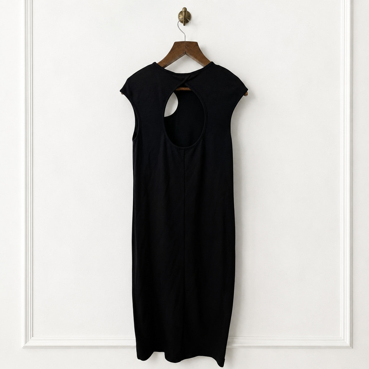 Black Cut Out Long Dress