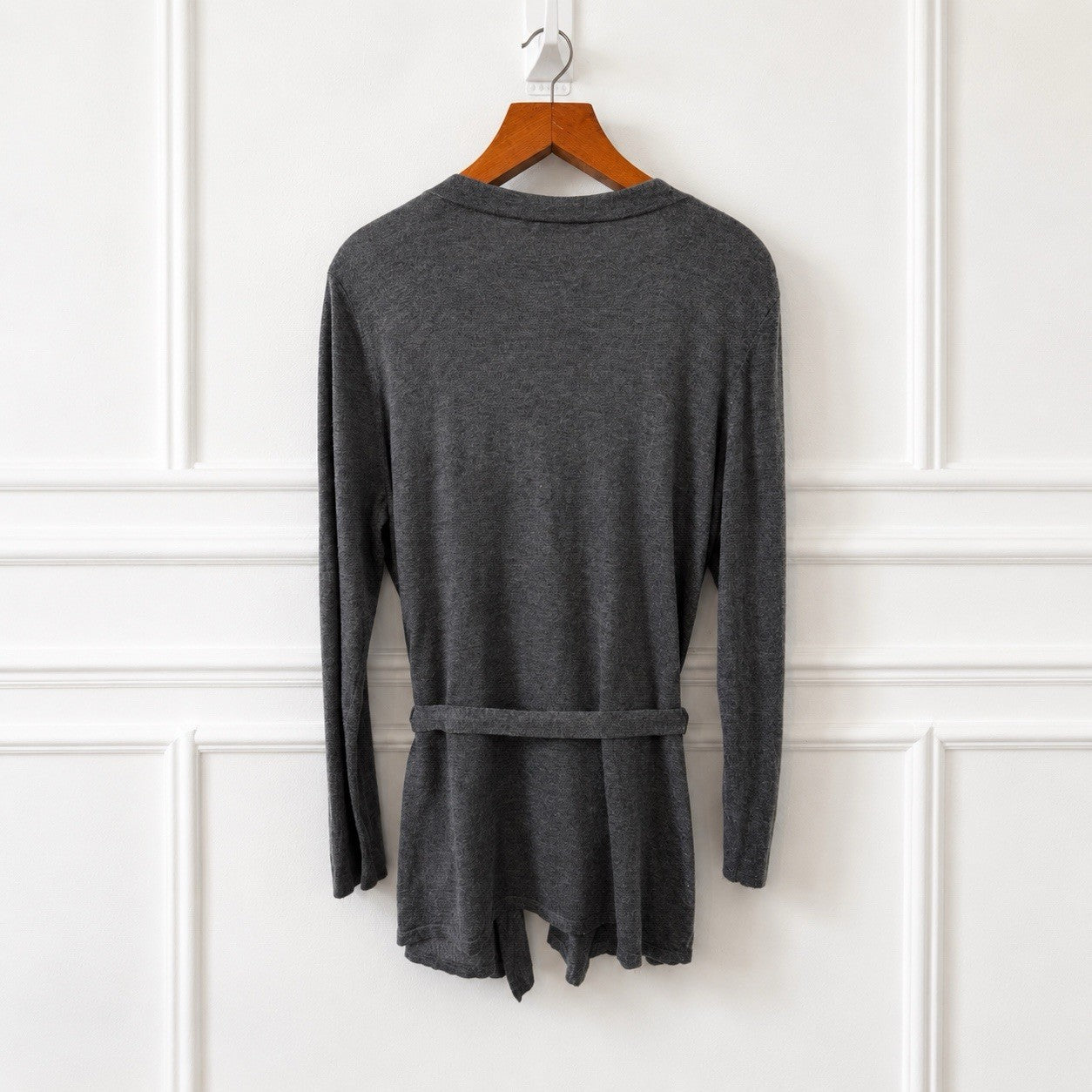 Cashmere Silk Blend Waterfall Cardigan