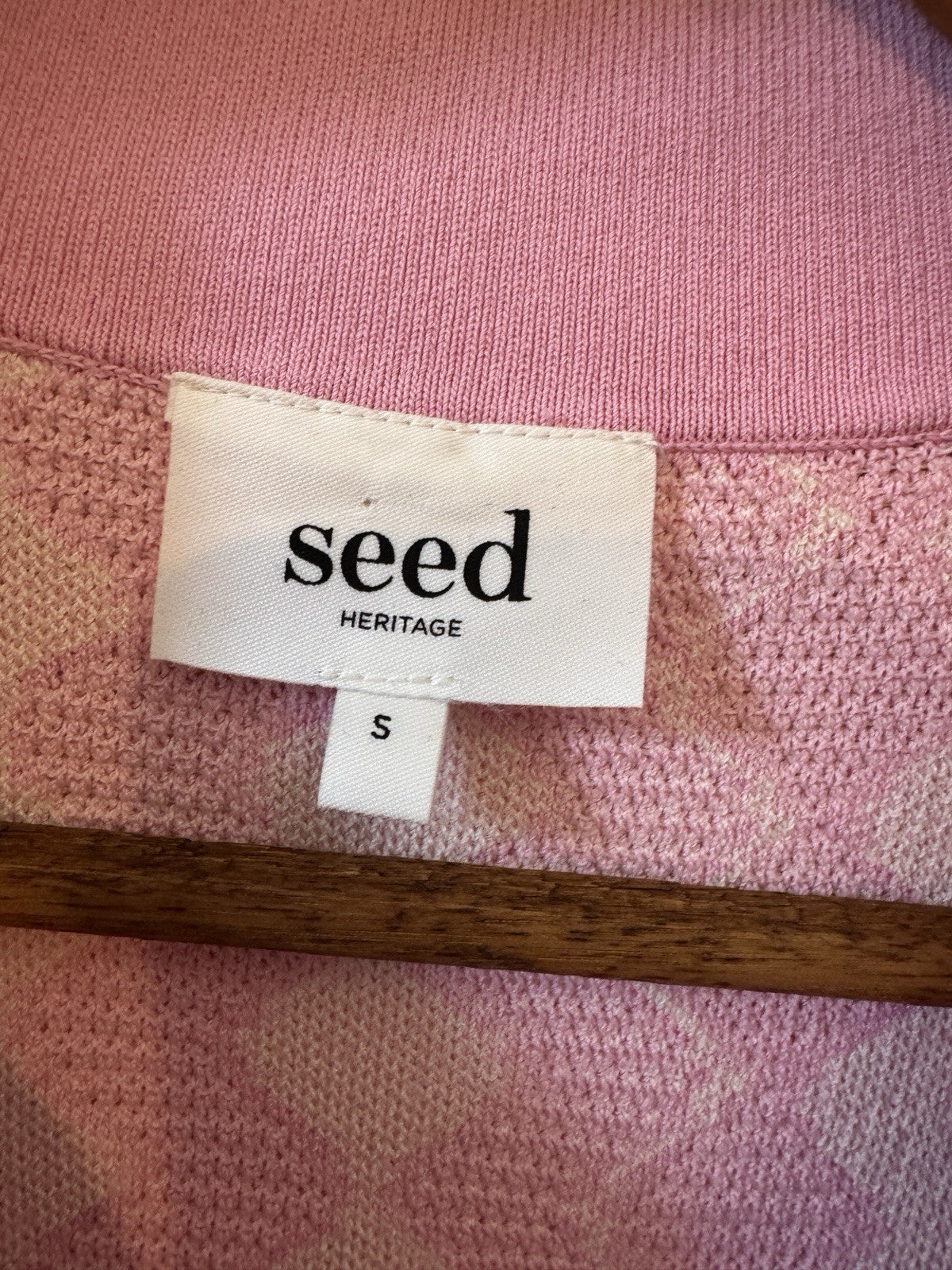 Pink Knit Mini Dress