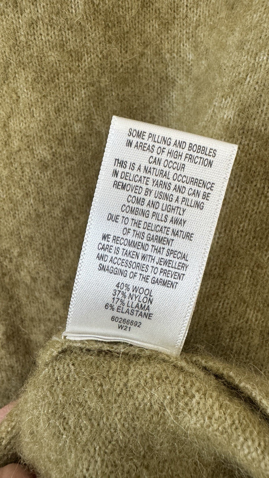 Wool Llama Knit Jumper