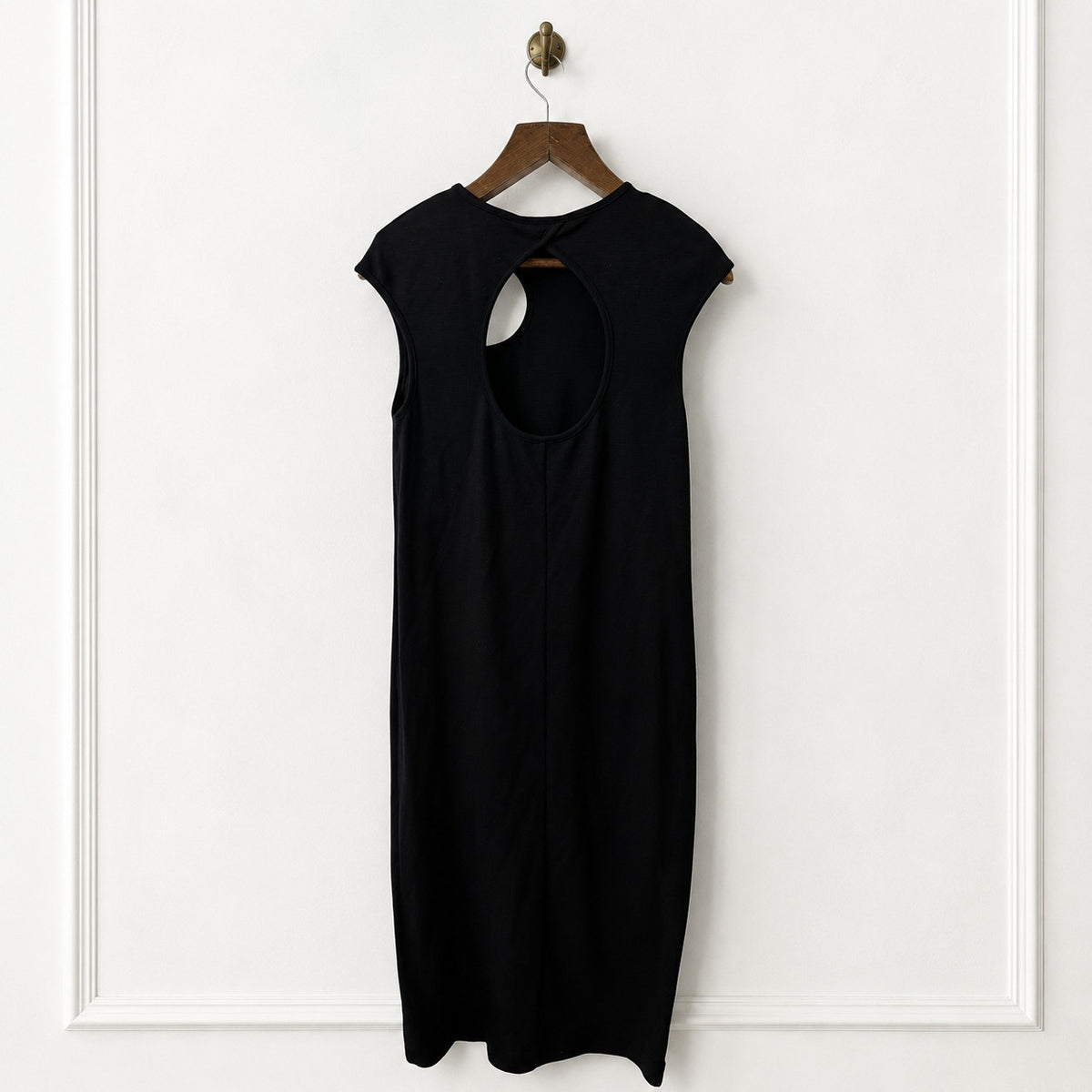 Black Cut Out Maxi Dress