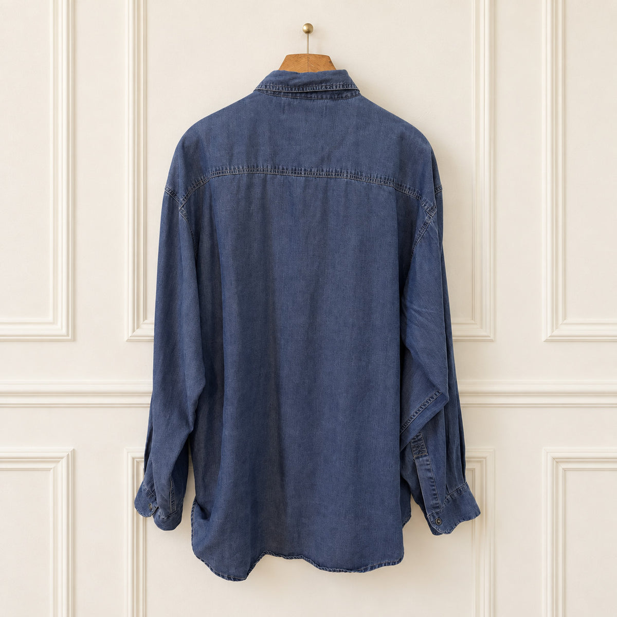 Blue Tencel Chambray Shirt