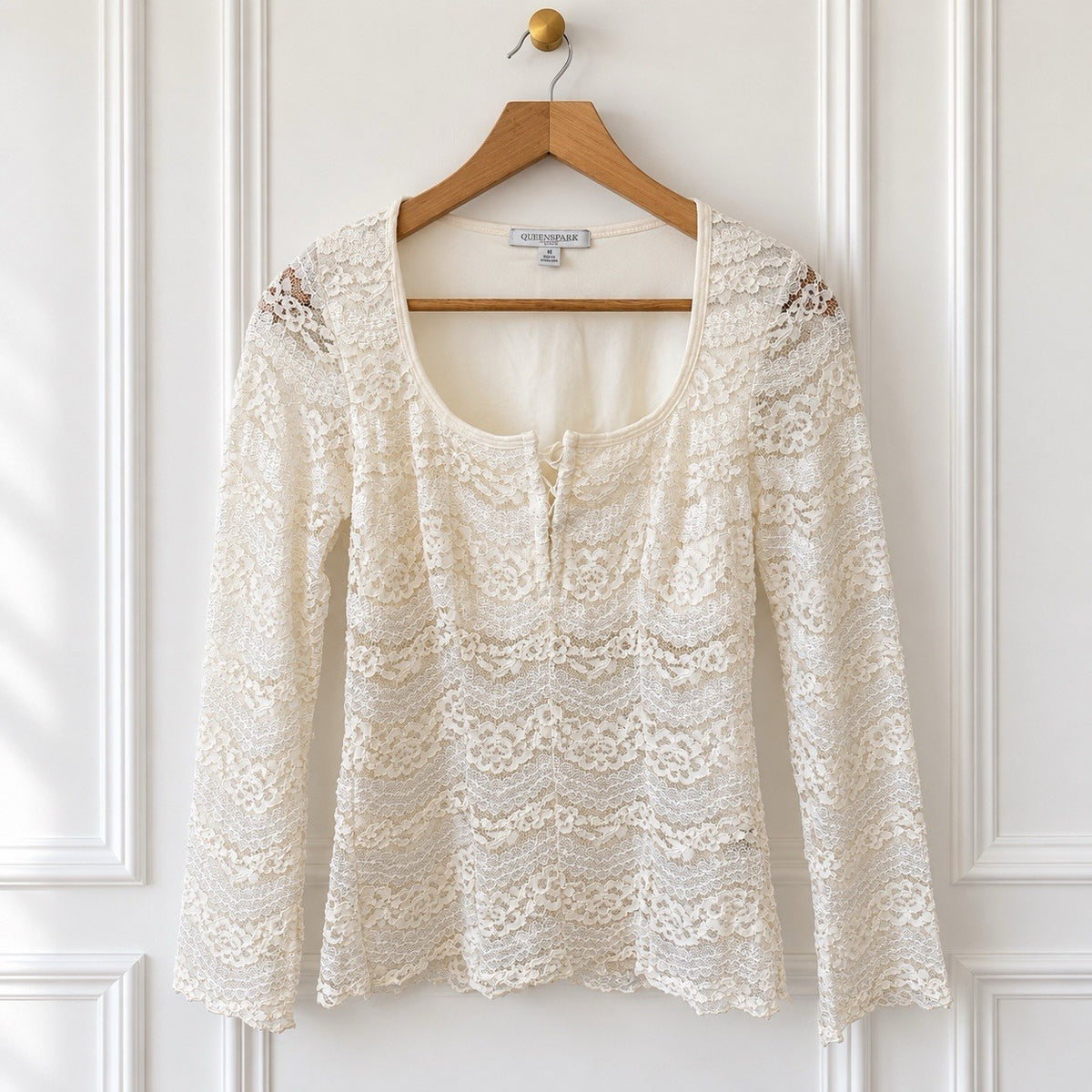 Y2K Lace Corset Front Top