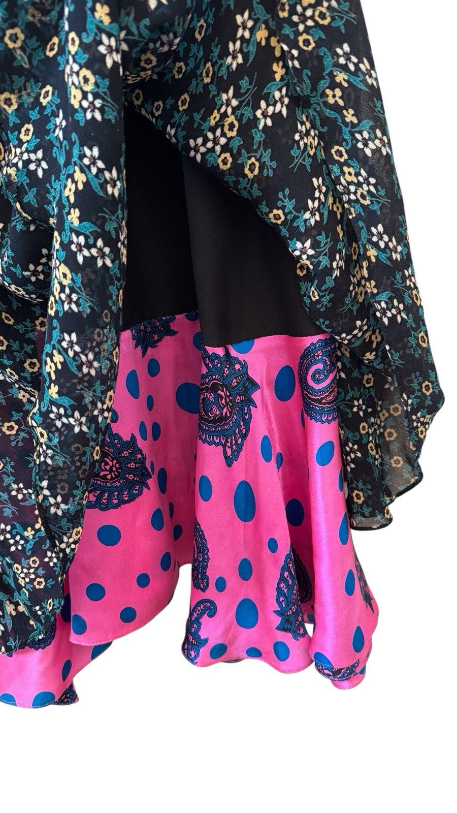 Floral Paisley Midi Dress