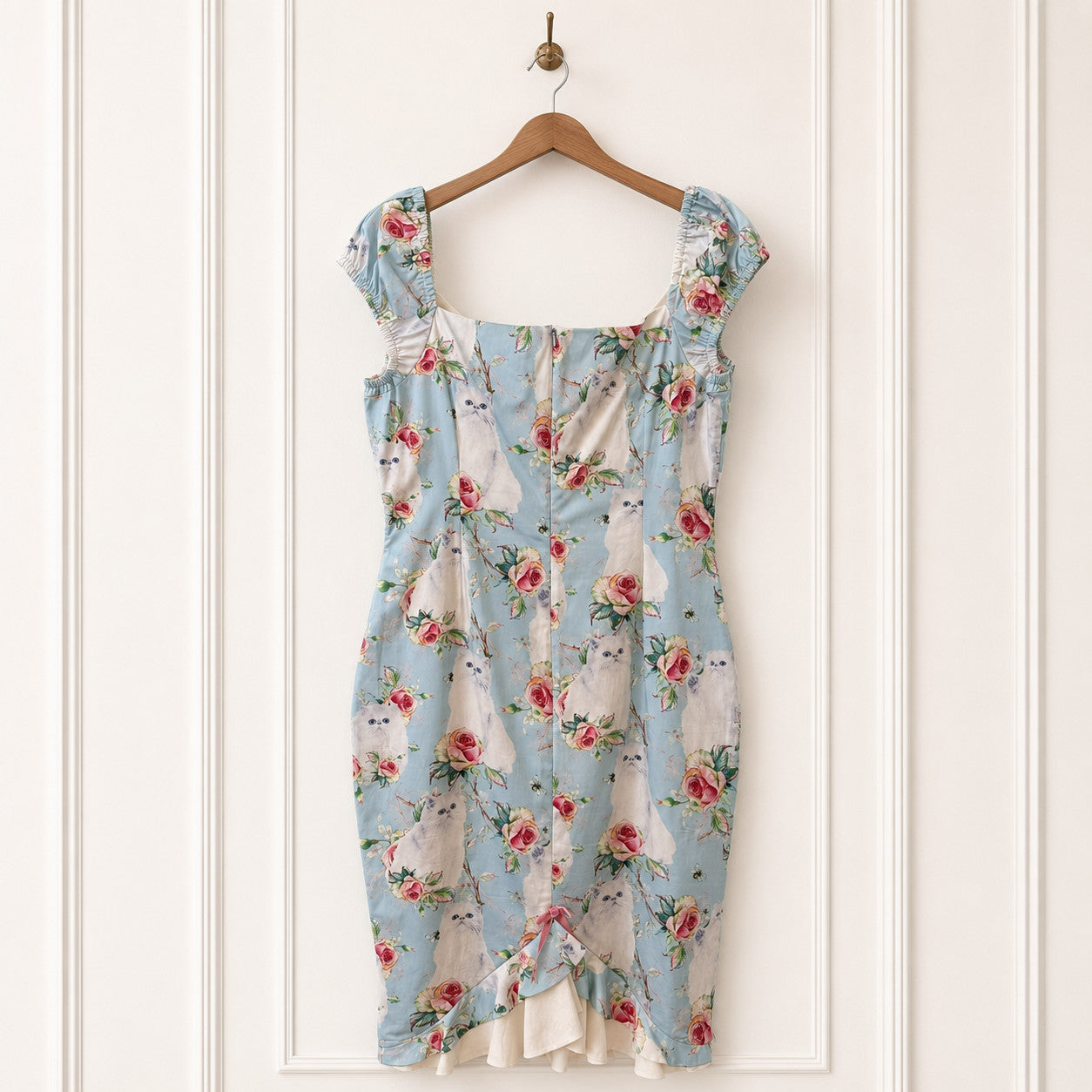 'Petals & Persians' Wiggle Dress