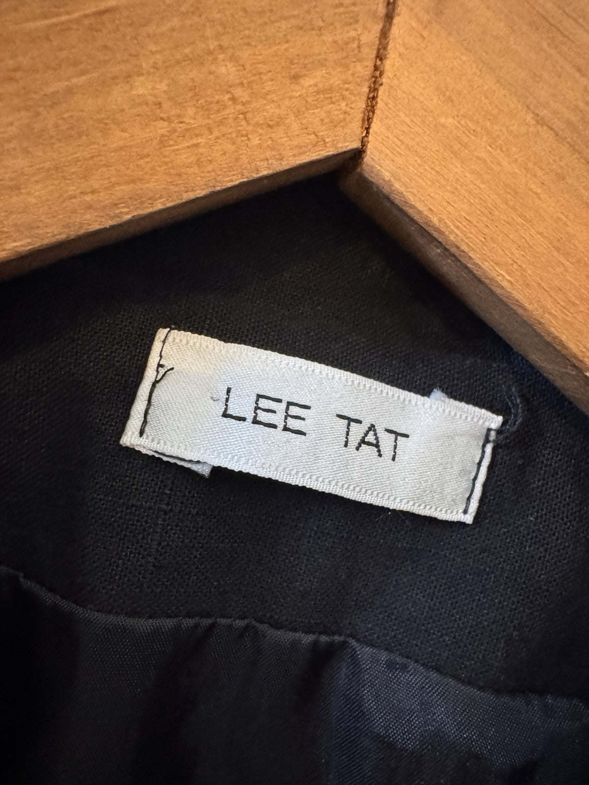 Vintage Linen Look Watch Detail Blazer