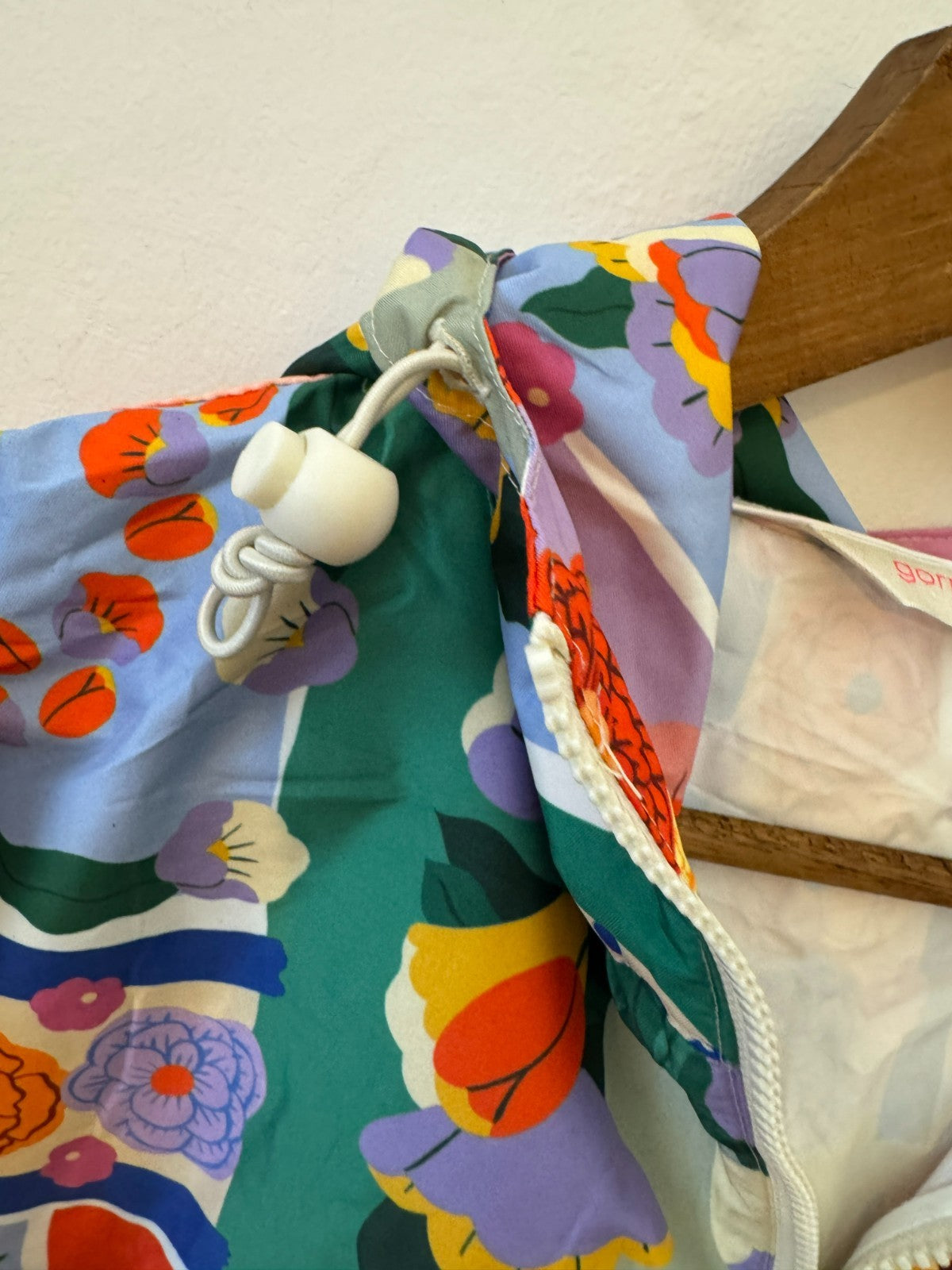 Floral Print Raincoat