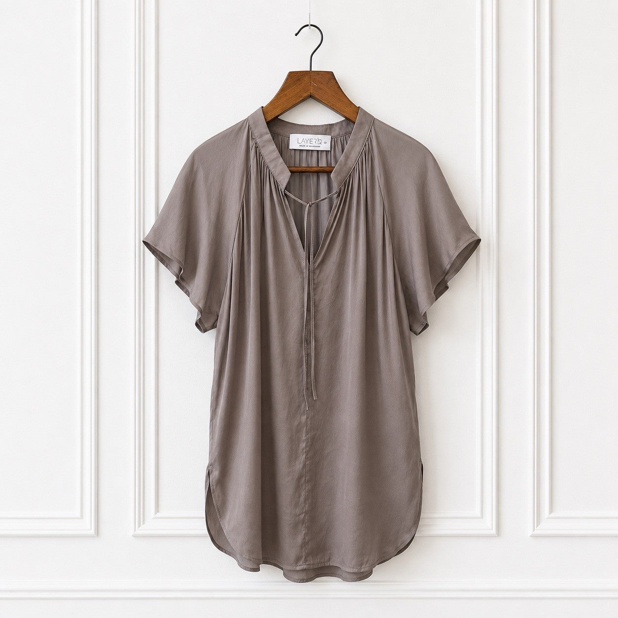 Japanese Technical Polyester Blouse
